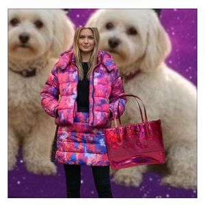 Flash Sale!❄️Bogner Fire & Ice Multicolor Ski & Snow Jacket With Puffer Skirt